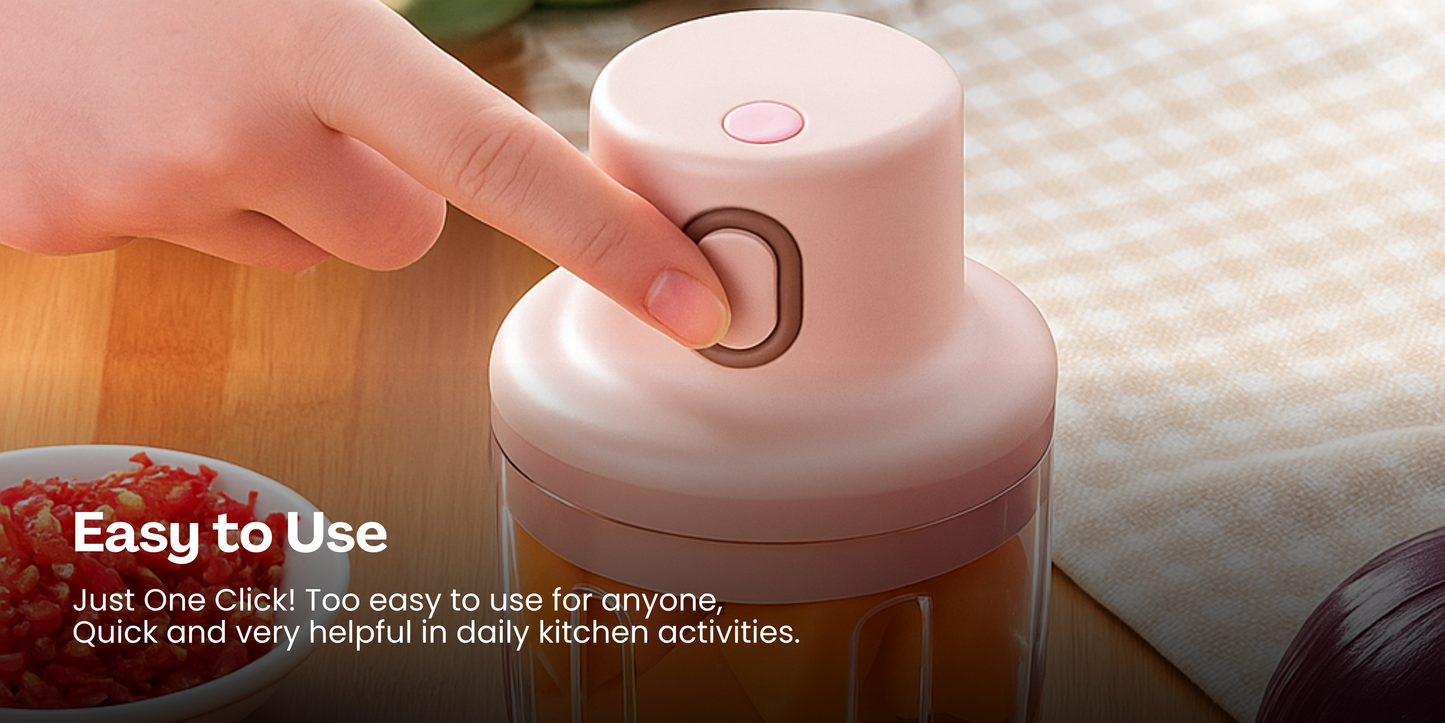 Electric Mini Vegetable Chopper
