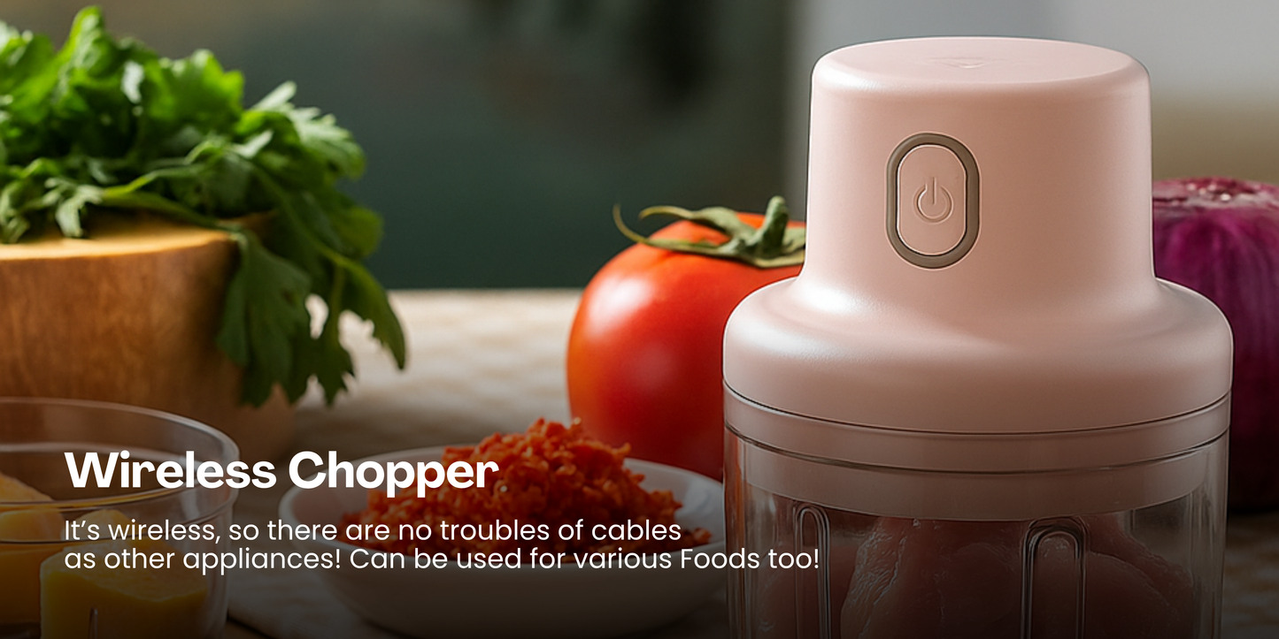 Electric Mini Vegetable Chopper