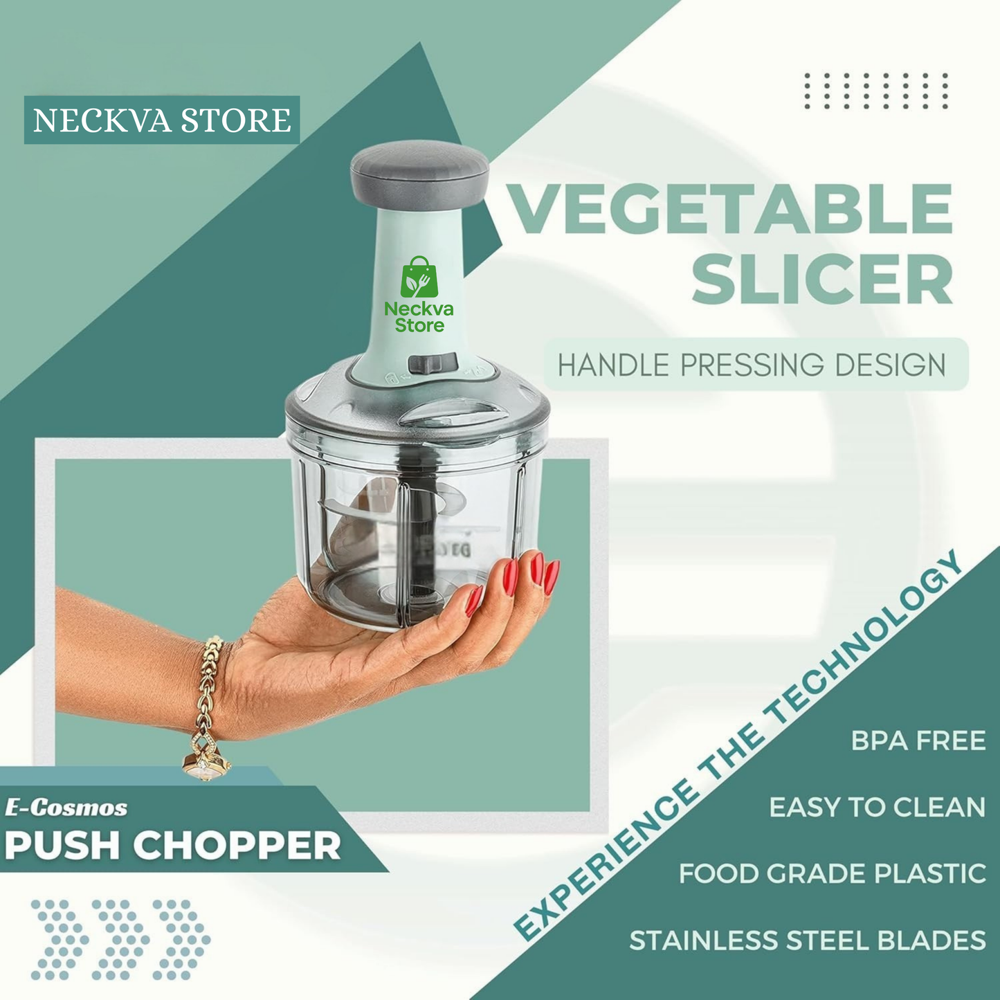 Manual Fruit and Vegetable Chopper