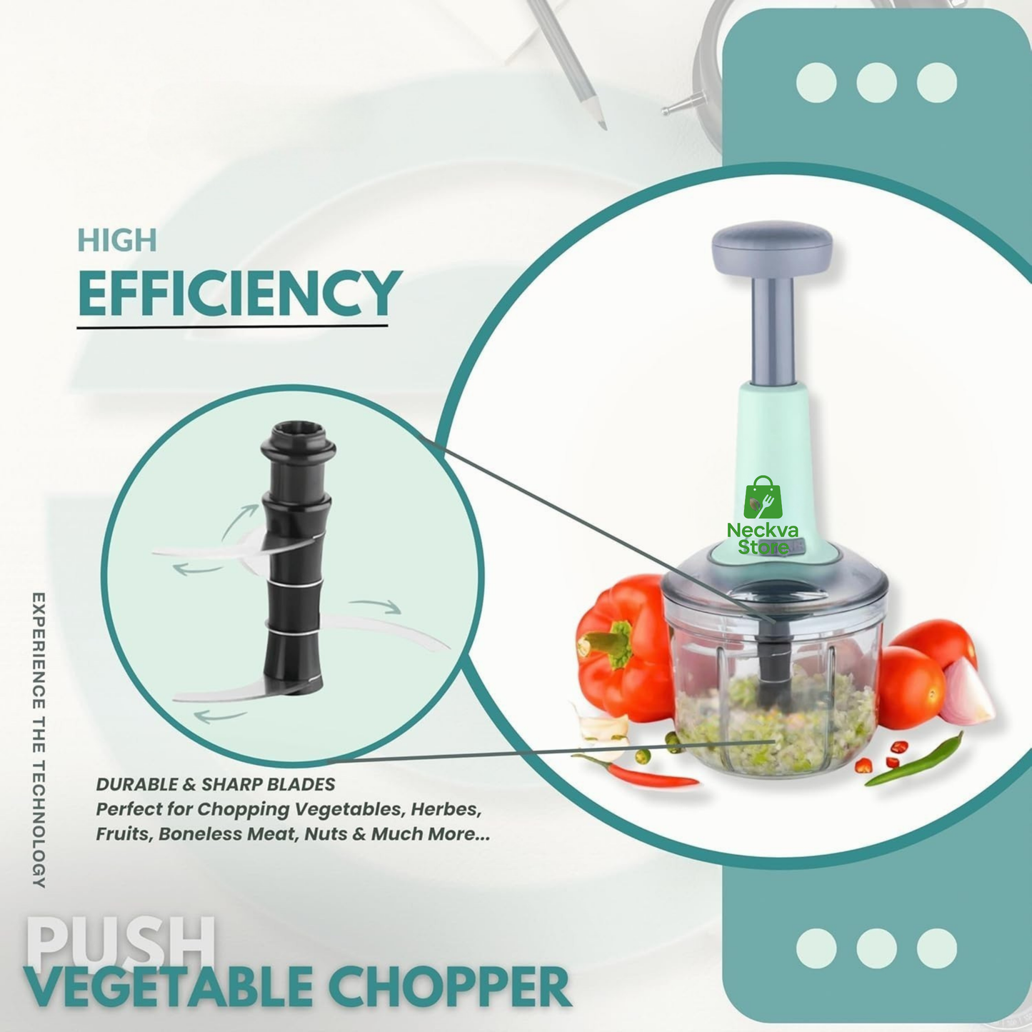 Manual Fruit and Vegetable Chopper